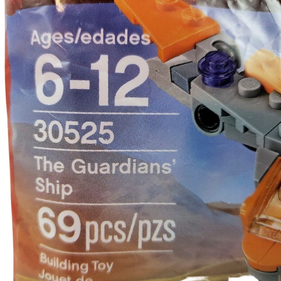 🖤LEGO Marvel SuperHeroes 30525 The Guardians' Ship Polybag Retired New & Sealed - Picture 2 of 7